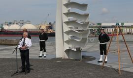 Jūreivių pagerbimas prie "Albatroso"