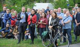 Himno giedojimas ir koncertas