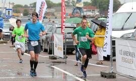Klaipėdos maratonas: lietus bei greitoji pagalba