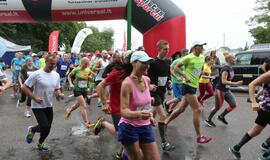 Klaipėdos maratonas: lietus bei greitoji pagalba