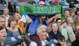 Himno giedojimas ir koncertas