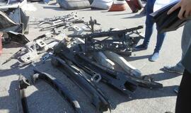 Klaipėdoje sulaikė dalimis išardytą „Porsche Cayenne“