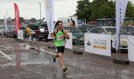 Klaipėdos maratonas: lietus bei greitoji pagalba
