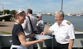 Jūreivių pagerbimas prie "Albatroso"