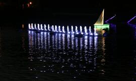 Šokantys fontanai prie Jono kalnelio