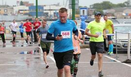 Klaipėdos maratonas: lietus bei greitoji pagalba