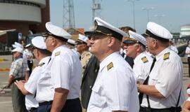 Jūreivių pagerbimas prie "Albatroso"