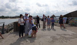 Šiauriniame Klaipėdos mole - tapybos darbų paroda