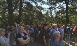 Pirmąsyk atvertas Nidos švyturys pritraukė šimtus lankytojų