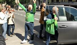 Aurimo Didžbalio sutikimas Klaipėdoje