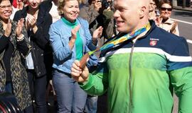 Aurimo Didžbalio sutikimas Klaipėdoje