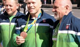 Aurimo Didžbalio sutikimas Klaipėdoje