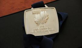 Krepšininkų pagerbimas merijoje