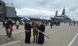 Japonų laivus lanko klaipėdiečiai