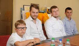 Stalo tenisininkams ir karatistams - mero padėka