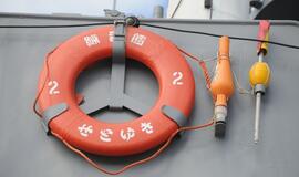 Japonų karo laivai Klaipėdoje