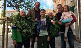 Aurimo Didžbalio sutikimas Klaipėdoje