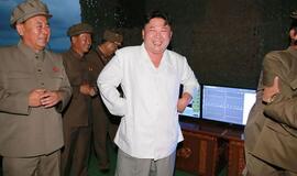 Šiaurės Korėja raketos bandymą vadina "didžiausia sėkme"