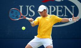 Tenisininkas Ričardas Berankis pateko į "US Open" turnyro antrąjį ratą