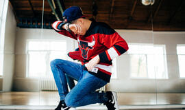 Žaibiškas sambūris Klaipėdoje: prieš smurtą – hiphopo ritmu