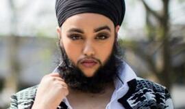 Britė su 15 centimetrų ilgio barzda pateko į Gineso rekordų knygą