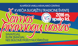 Kvies tradicnis "Šeimos pramogų uostas"