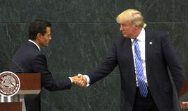 Meksikos prezidentas: Donaldo Trampo pasiūlymai - reali grėsmė Meksikai