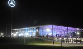 Šalia Klaipėdos sužibo "Mercedes-Benz" žvaigždė