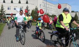 Nuo širdies ligų spruko dviračiais