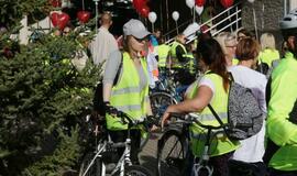 Nuo širdies ligų spruko dviračiais