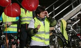 Nuo širdies ligų spruko dviračiais