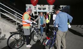 Nuo širdies ligų spruko dviračiais