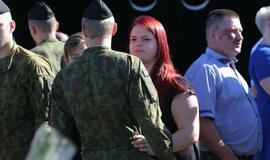 Karinių jūrų pajėgų šauktinių atsargos ceremonija