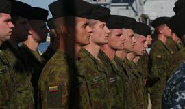 Karinių jūrų pajėgų šauktinių atsargos ceremonija