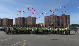 Nuo širdies ligų spruko dviračiais