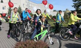 Nuo širdies ligų spruko dviračiais