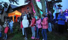 Gintaro įlankoje liepsnojo skulptūros