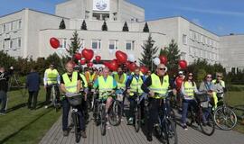 Nuo širdies ligų spruko dviračiais