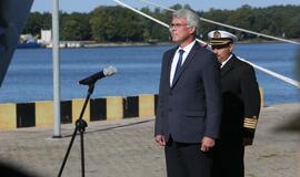 Karinių jūrų pajėgų šauktinių atsargos ceremonija
