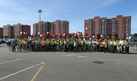 Nuo širdies ligų spruko dviračiais