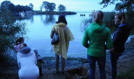 Gintaro įlankoje liepsnojo skulptūros