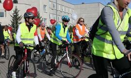 Nuo širdies ligų spruko dviračiais