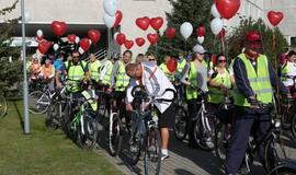 Nuo širdies ligų spruko dviračiais