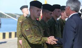 Karinių jūrų pajėgų šauktinių atsargos ceremonija