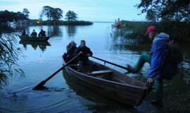 Gintaro įlankoje liepsnojo skulptūros