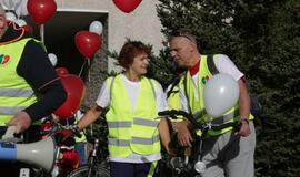 Nuo širdies ligų spruko dviračiais