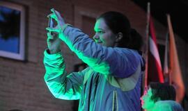 Gintaro įlankoje liepsnojo skulptūros