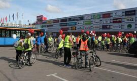 Nuo širdies ligų spruko dviračiais