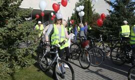 Nuo širdies ligų spruko dviračiais