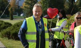 Nuo širdies ligų spruko dviračiais